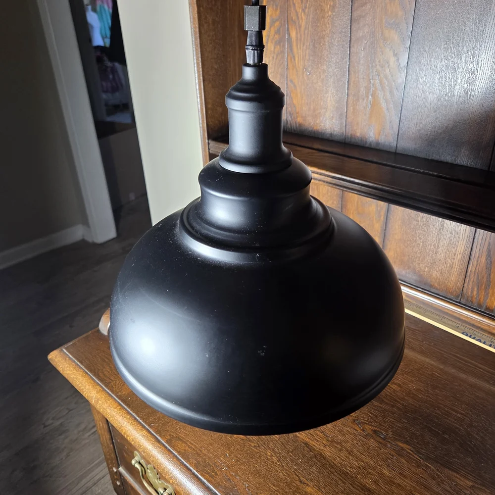 Elegant Black Hanging Lantern